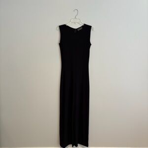 Norma Kamali Black Sleeveless Jumpsuits Size S